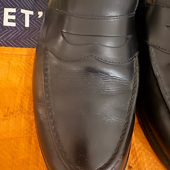Allen Edmonds Classic Black Leather Loafers Randolph 10 EEE main image 9